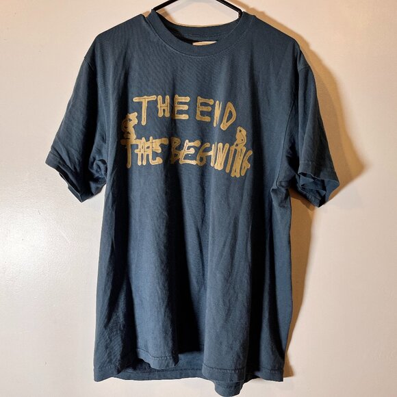 Awake NY Blue Grey T shirt Size L - Picture 3 of 5